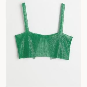 H&M Rhinstone Top